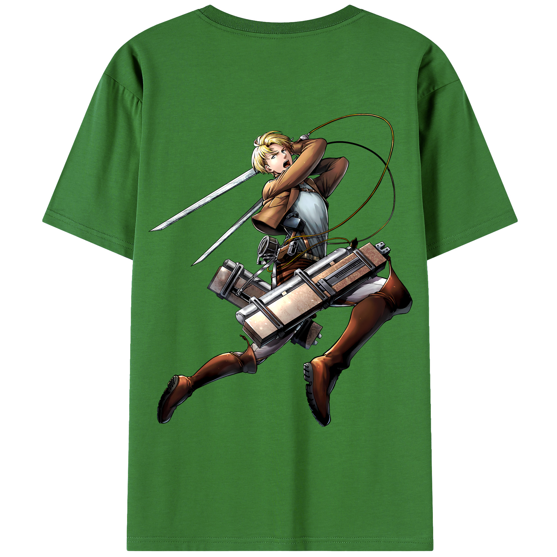 （画像用） 進撃の巨人 Attack on Titan レディース半袖Tシャツ(バックプリント)